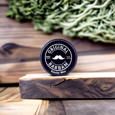 Original Barbam’s Mustache Wax: Precision Styling with Natural Ingredients